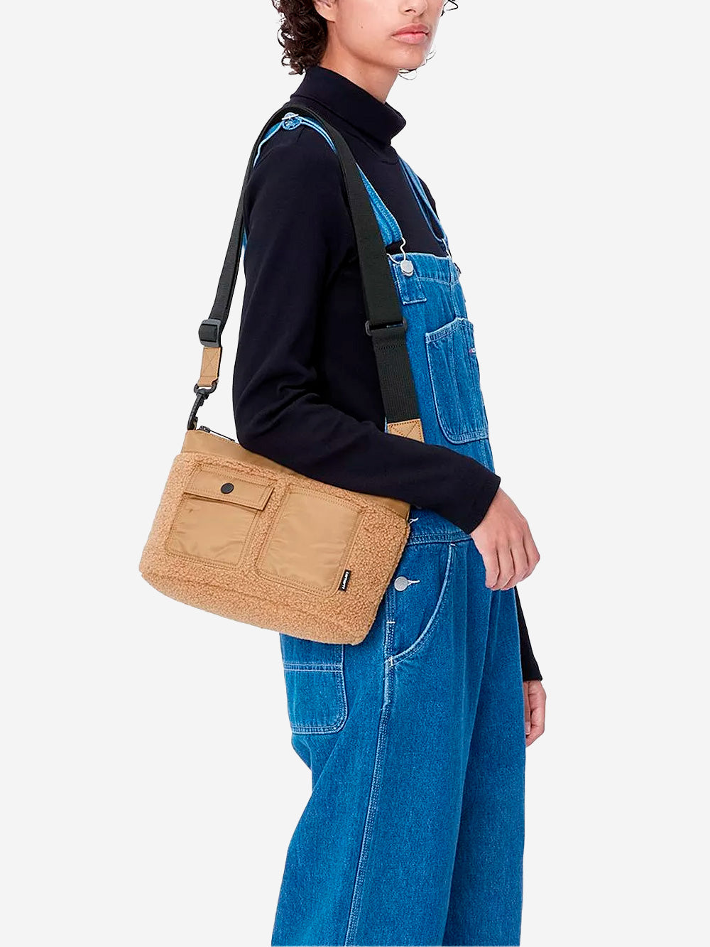 CARHARTT WIP Borsa in pile Orla strap Noce Urbanstaroma