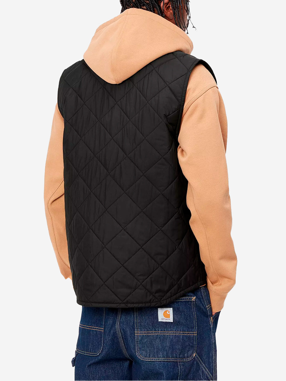 CARHARTT WIP Gilet Myton Liner matelassé Nero Urbanstaroma