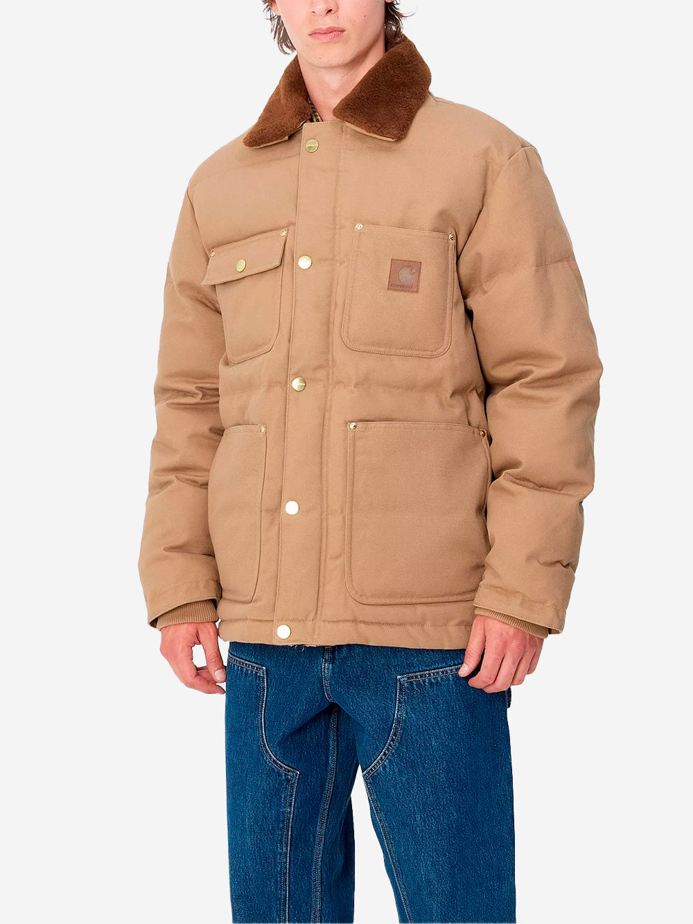 CARHARTT WIP Giacca Rayley Beige Urbanstaroma