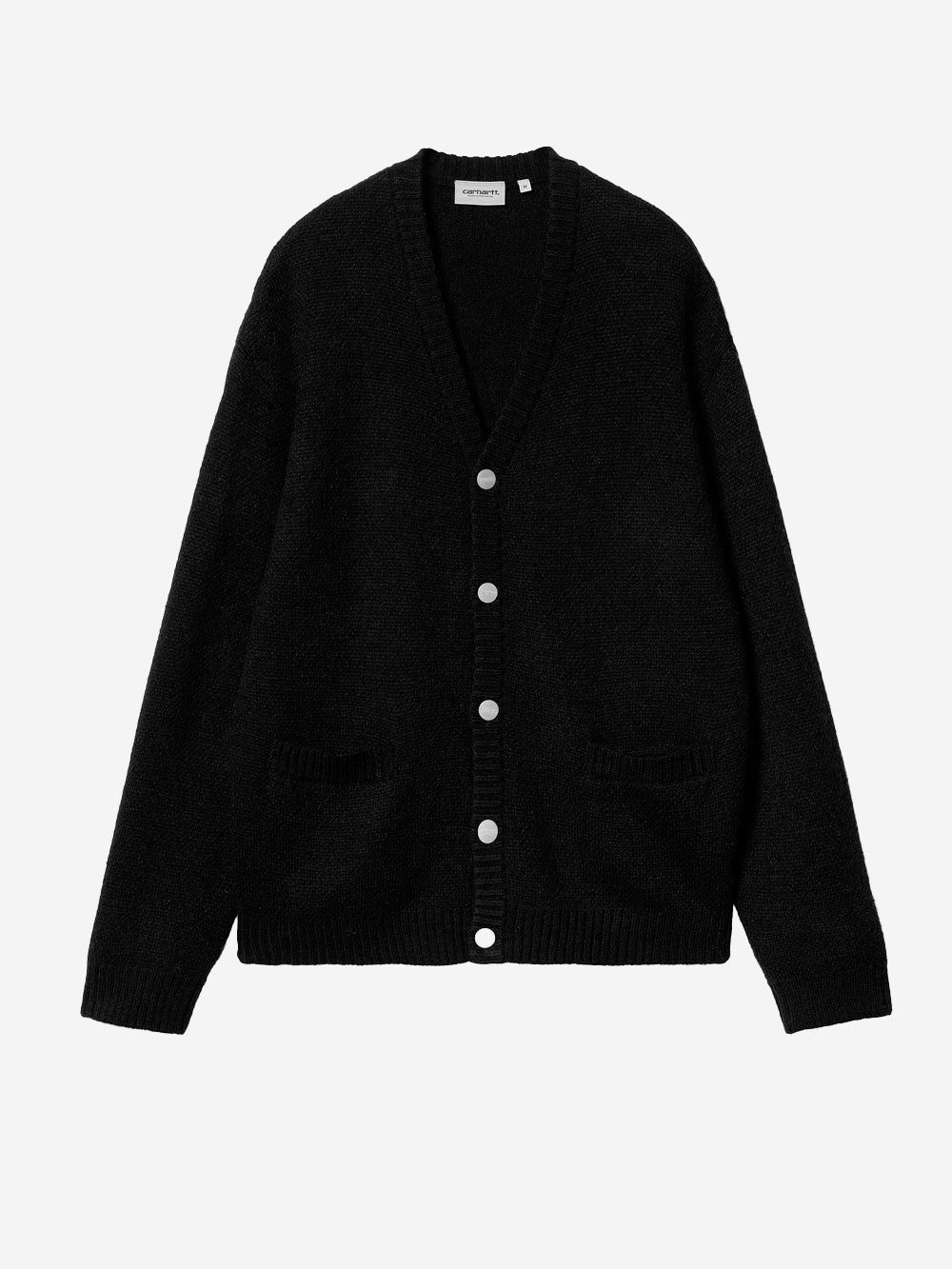 CARHARTT WIP Cardigan nero Merton Nero Urbanstaroma