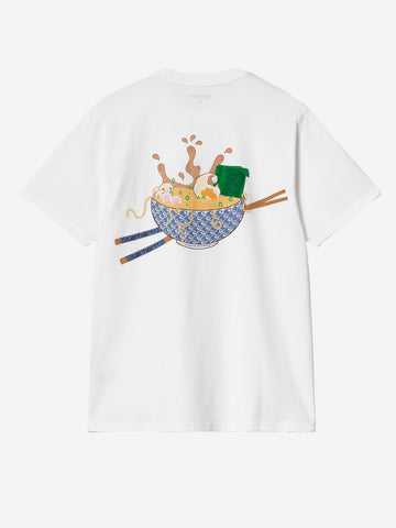 S/S Noodle Soup t-shirt white