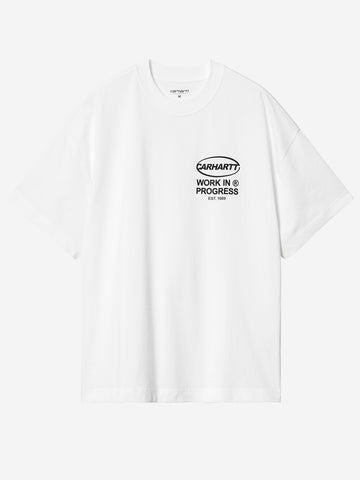 CARHARTT WIP S/S Body Of Work T-Shirt bianca Bianco