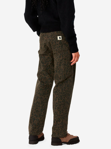 W Leo Pierce leopard print pants