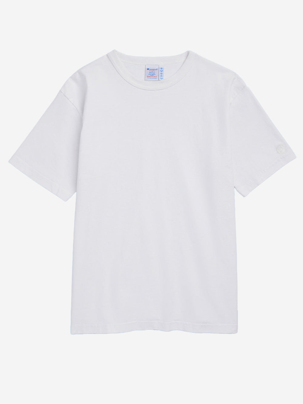 CHAMPION M T-shirt girocollo bianca Made in USA Bianco Urbanstaroma