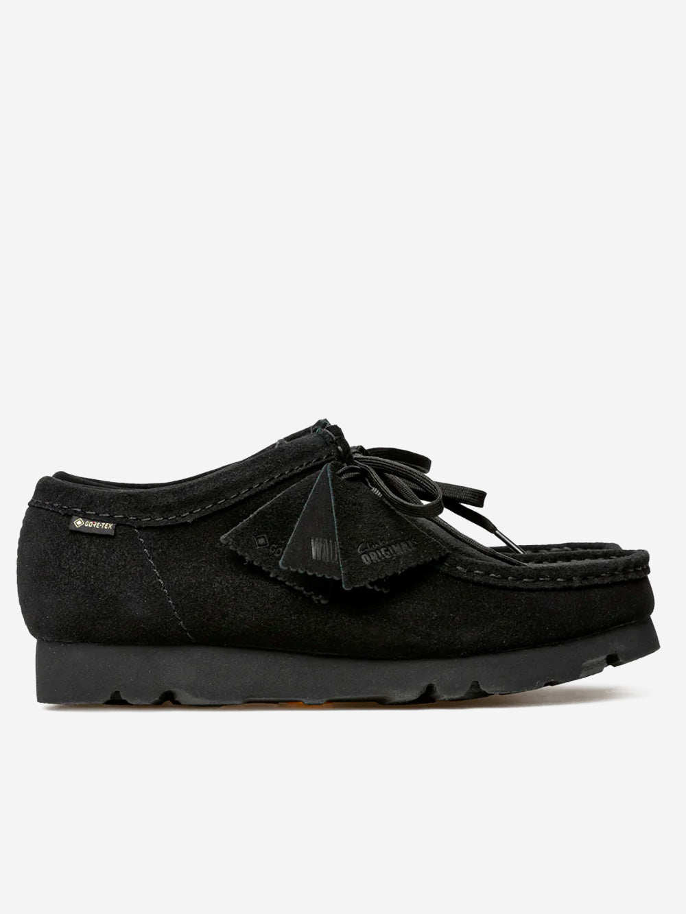 CLARKS Wallabee Goretex neri Nero Urbanstaroma