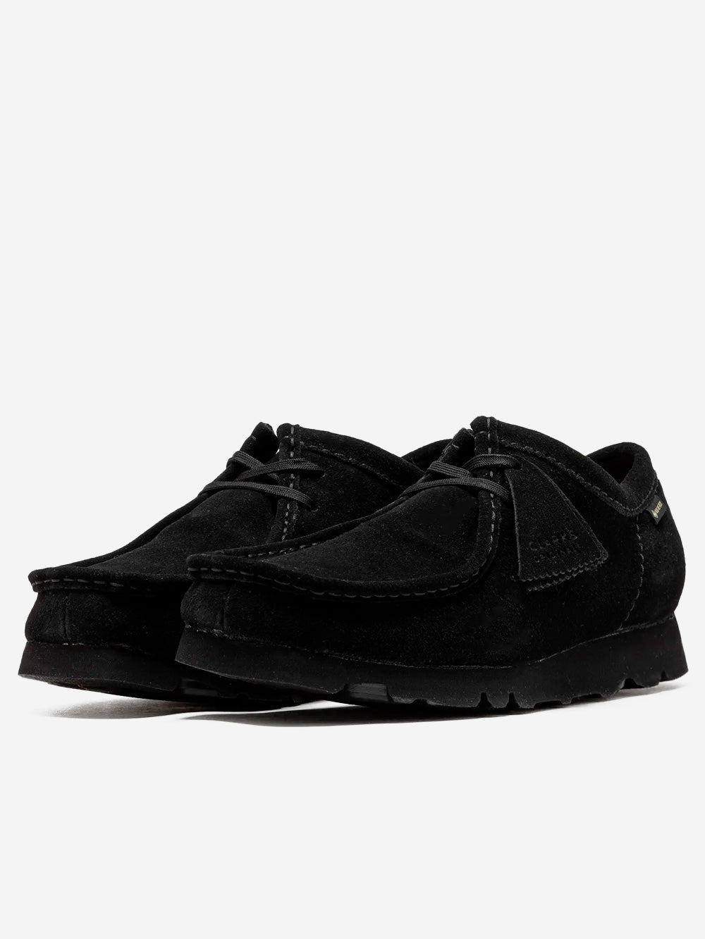 CLARKS Wallabee Goretex neri Nero Urbanstaroma