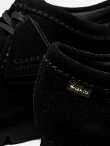 CLARKS Wallabee Goretex neri Nero