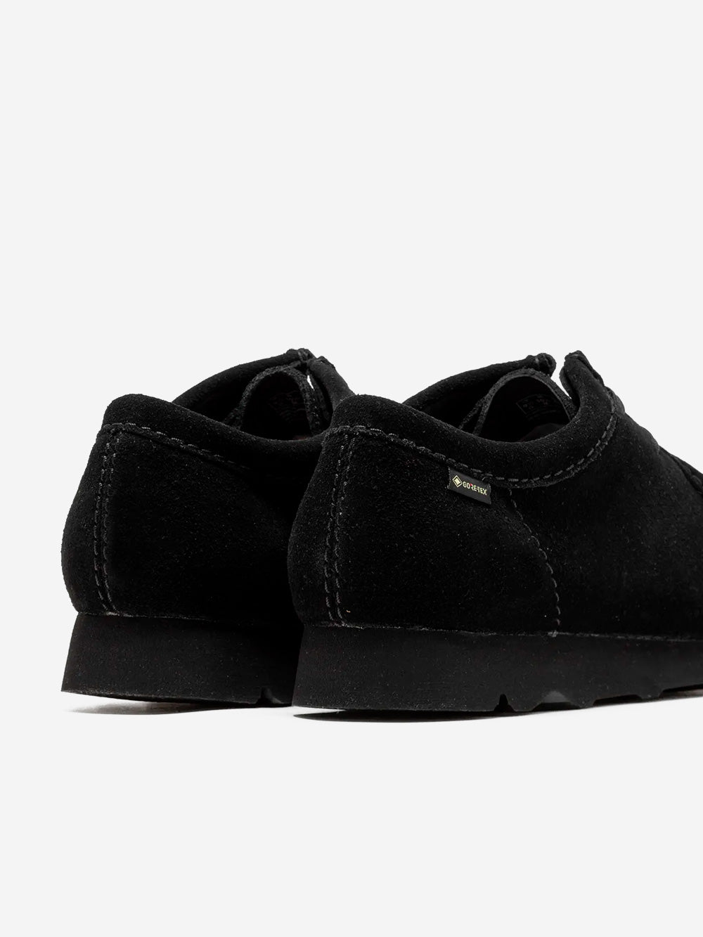 CLARKS Wallabee Goretex neri Nero Urbanstaroma