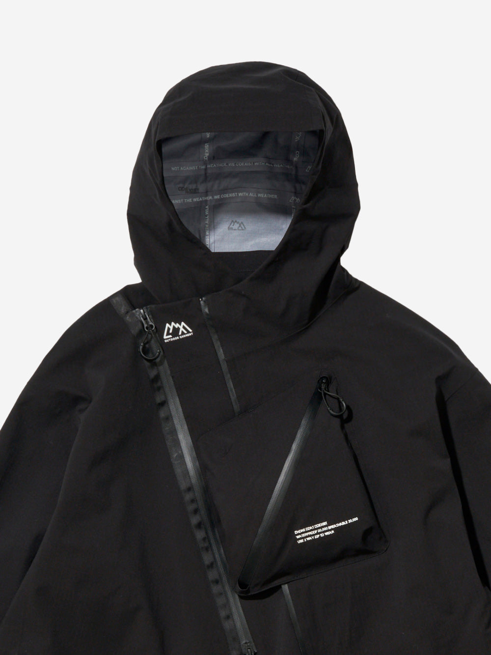 CMF OUTDOOR GARMENT Giacca Choke Coexist Nero Urbanstaroma