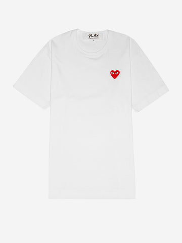 CDG Play T-shirt bianca