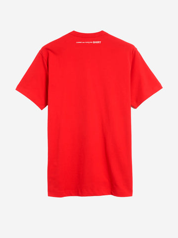 Mens t-shirt rossa