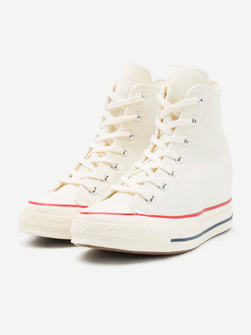 CONVERSE Chuck 70 Wedge bianche Bianco