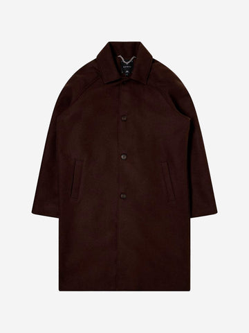 Mac Wool Coat marrone