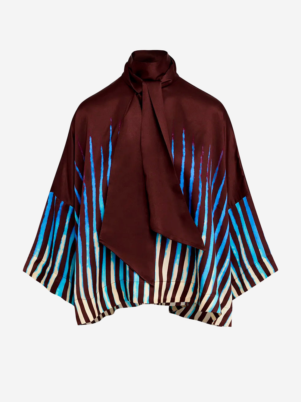 ESSENTIEL ANTWERP Top oversize con fiocco Multicolor Urbanstaroma