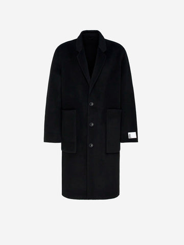 ETUDES STUDIO Cappotto oversize nero in lana Nero