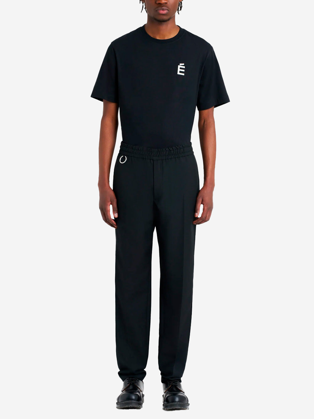 ETUDES STUDIO Pantaloni misto lana Waistaband suit Nero Urbanstaroma