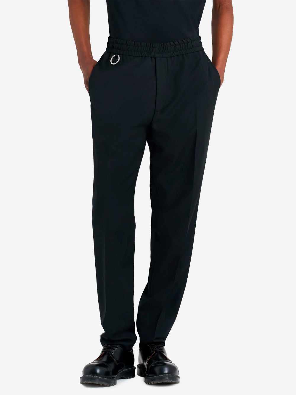 ETUDES STUDIO Pantaloni misto lana Waistaband suit Nero Urbanstaroma