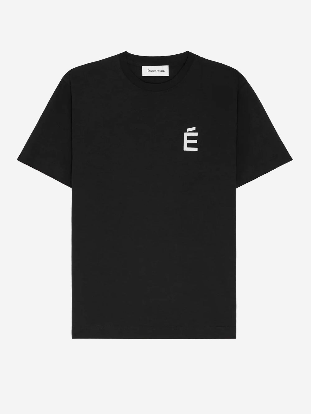 ETUDES STUDIO T-shirt nera Regular con logo É Nero Urbanstaroma