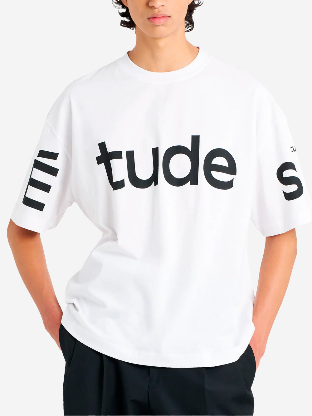 ETUDES STUDIO T-shirt bianca oversize Relax Big Bianco Urbanstaroma