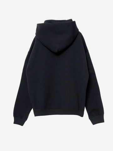 Sudadera negra con capucha 2 en 1