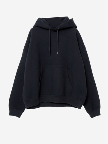 Sudadera negra con capucha 2 en 1