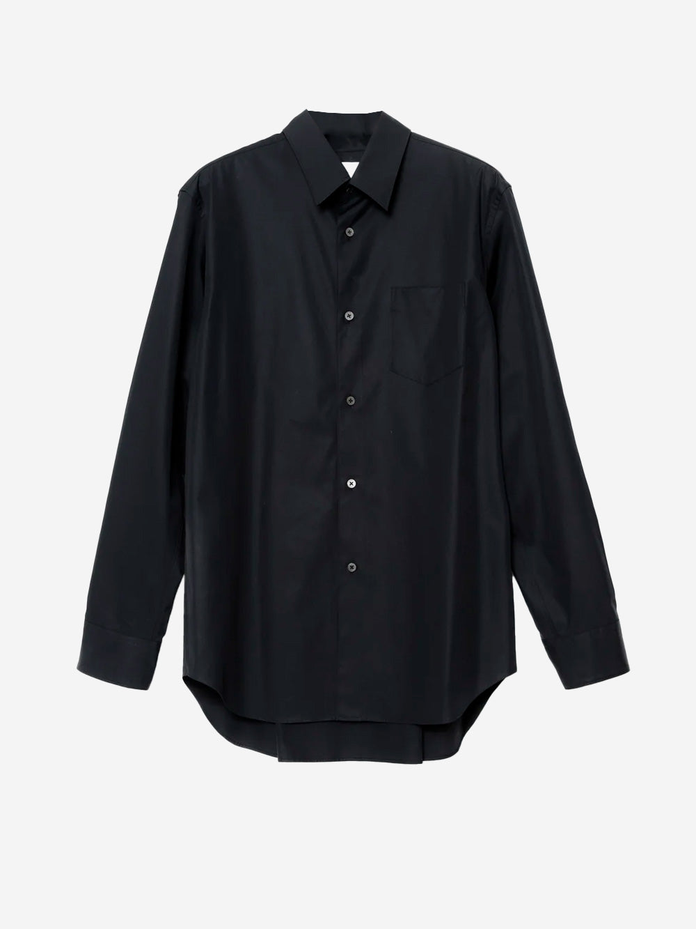 FUMITO GANRYU Camicia con zip nera Nero Urbanstaroma