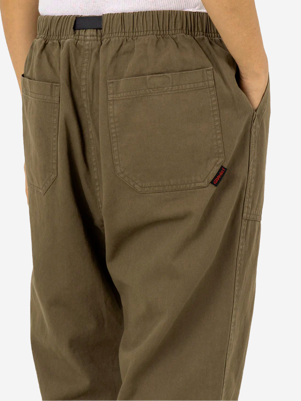 GRAMICCI M Pantaloni Loose Tapered Ridge oliva Oliva Urbanstaroma