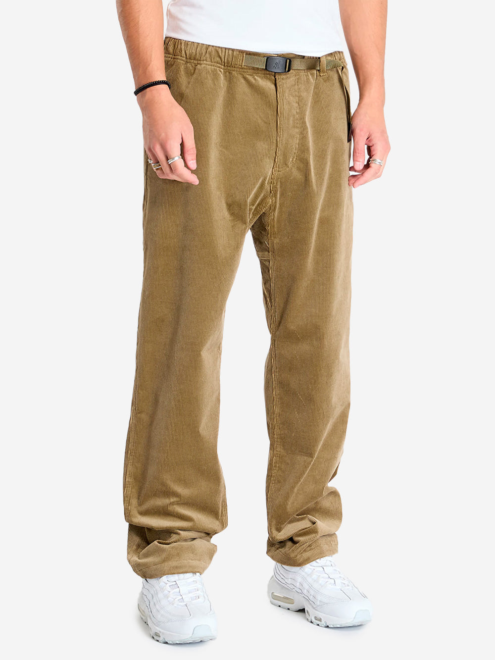 GRAMICCI M Pantaloni beige in velluto a coste Beige Urbanstaroma