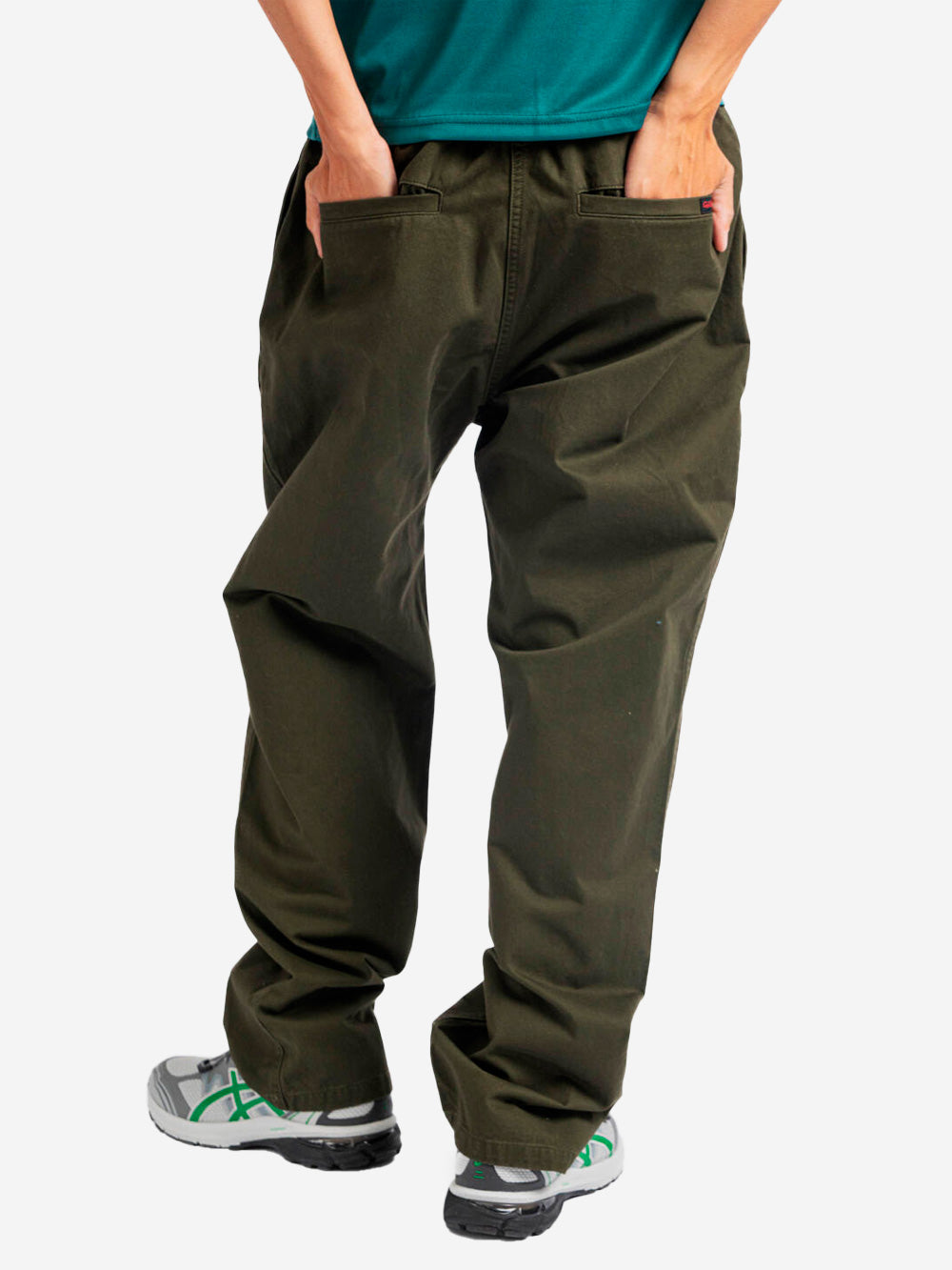 GRAMICCI M Pantaloni verdi invernali in twill Verde Urbanstaroma