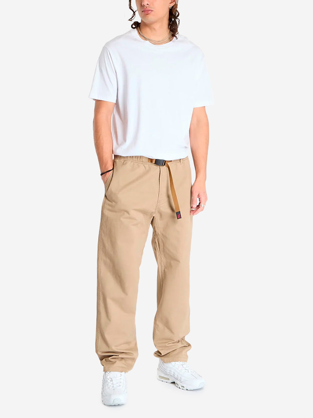 GRAMICCI M Pantaloni beige invernali in twill Beige Urbanstaroma