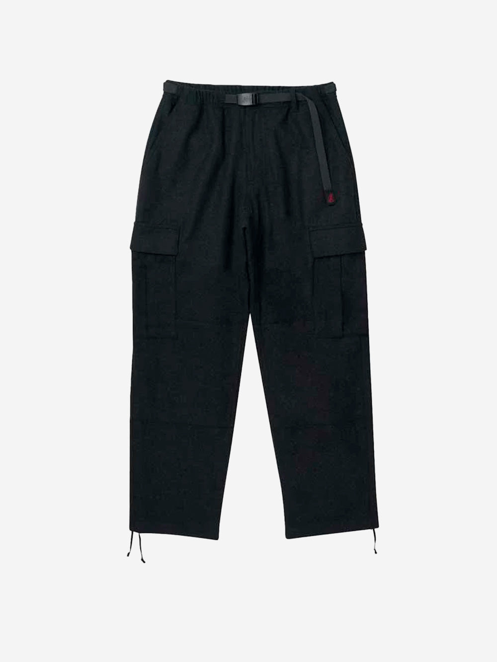 GRAMICCI M Pantaloni cargo neri in misto lana Nero Urbanstaroma