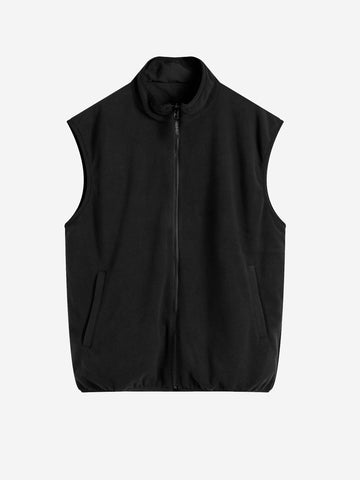 GRAMICCI Gilet in pile reversibile Nero