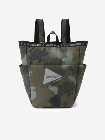 x And Wander Padded 2 Way Pack (22 litri) camouflage