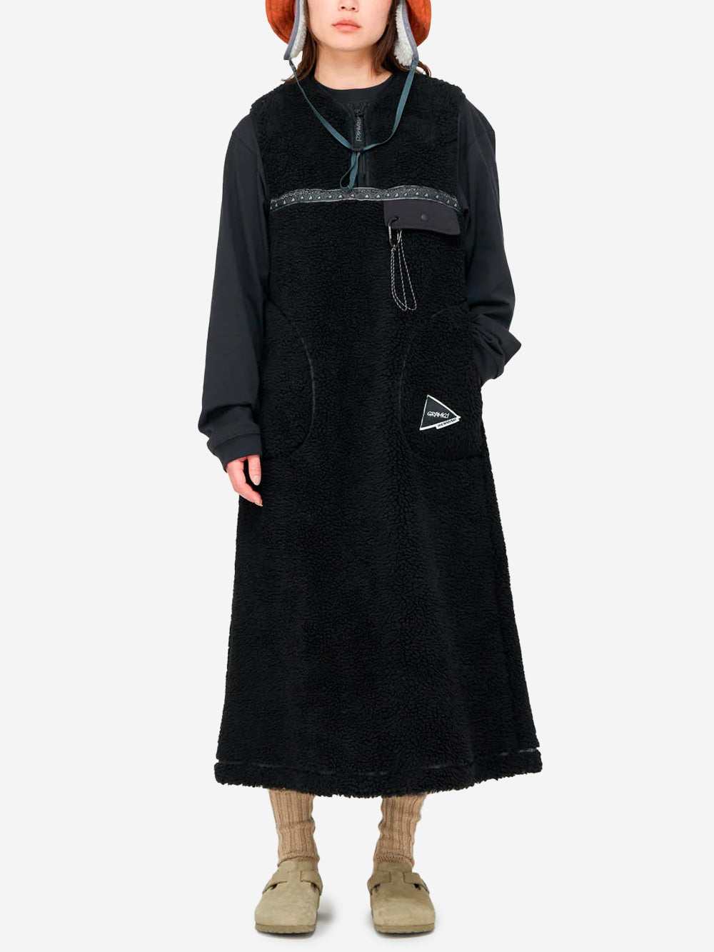 GRAMICCI JQ tape fleece dress x and Wander Nero Urbanstaroma