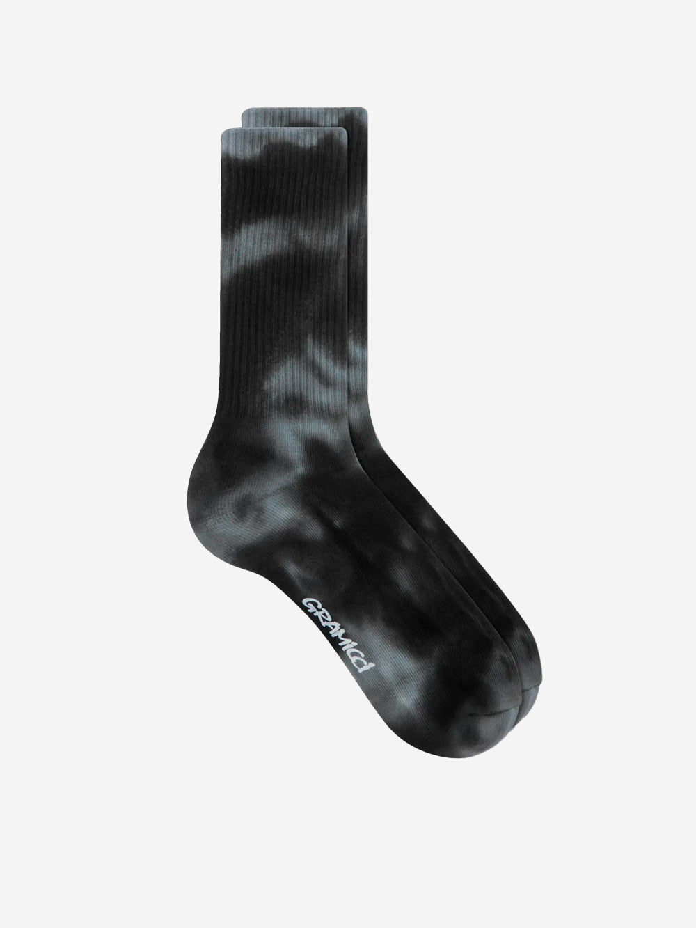 GRAMICCI Calzini neri tie dye Nero Urbanstaroma