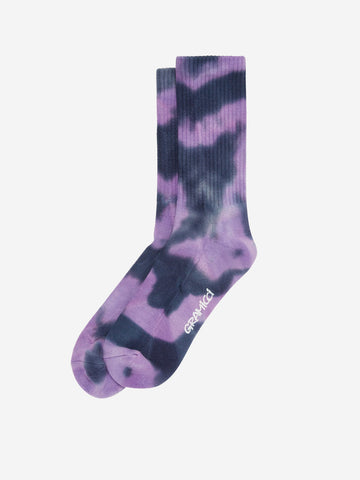 GRAMICCI Calzini viola tie dye Viola