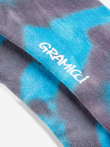 GRAMICCI Calzini celesti tie dye Celeste