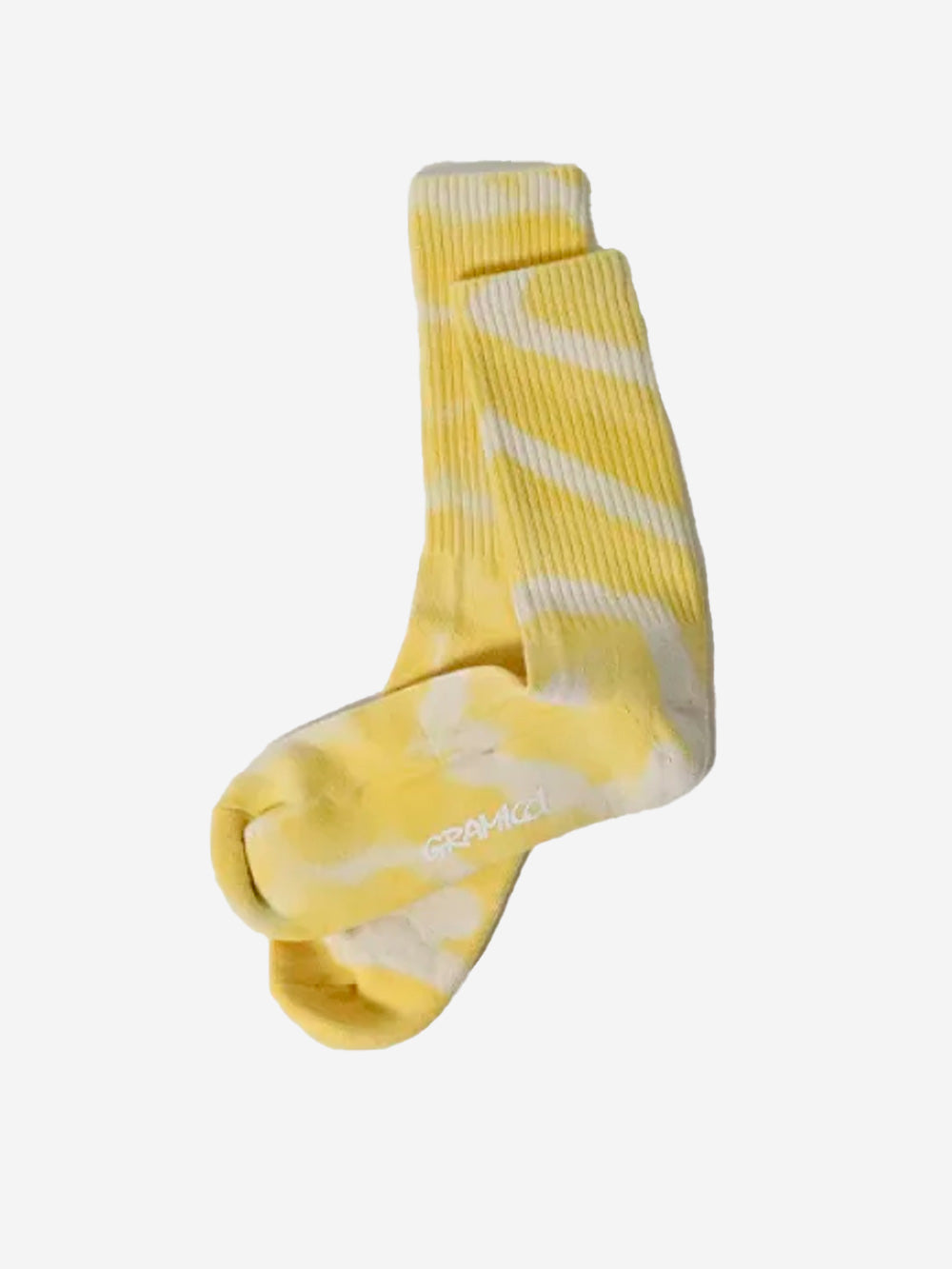 GRAMICCI Calzini giallo tie dye Giallo Urbanstaroma