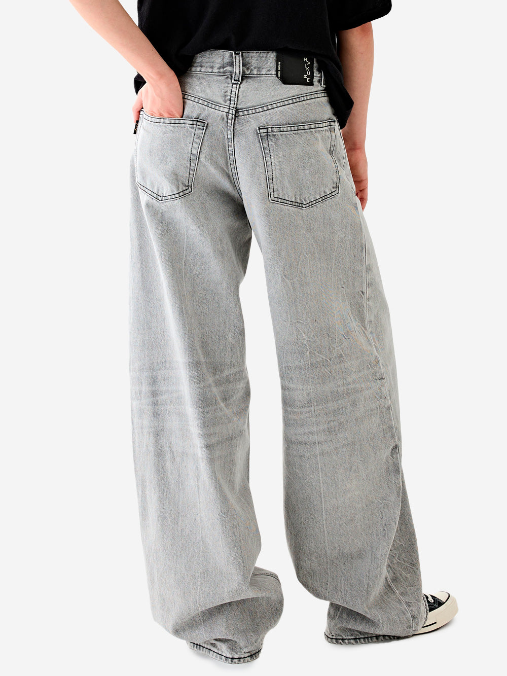 HAIKURE Jeans ampi Bethany grigi Grigio Urbanstaroma