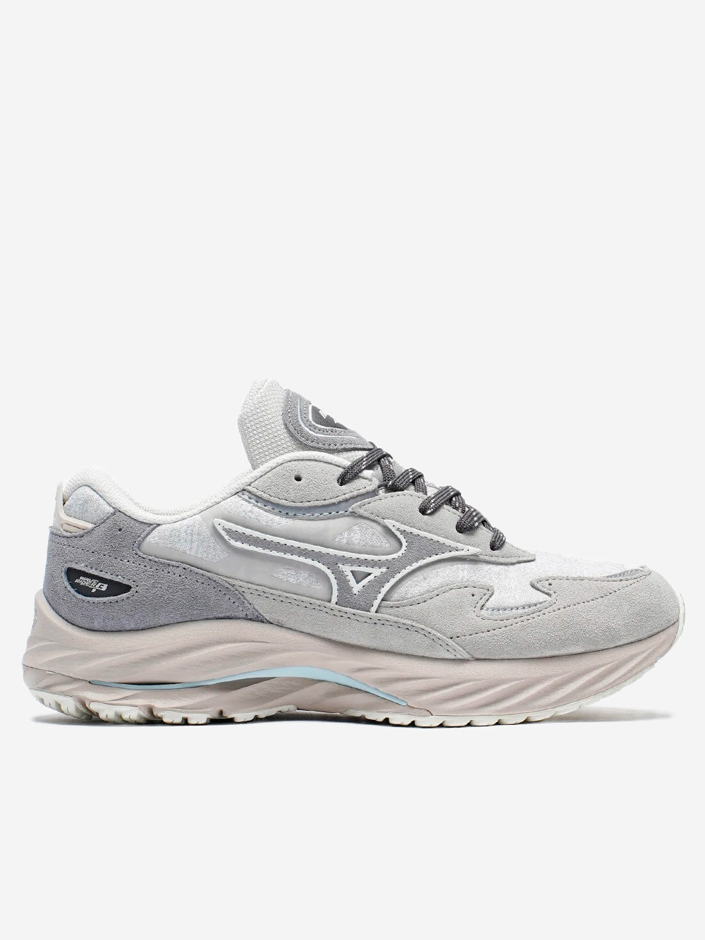 MIZUNO Wave rider ß 'Mimetics' Grigio Urbanstaroma