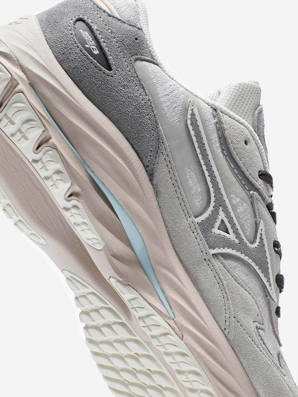 MIZUNO Wave rider ß 'Mimetics' Grigio Urbanstaroma