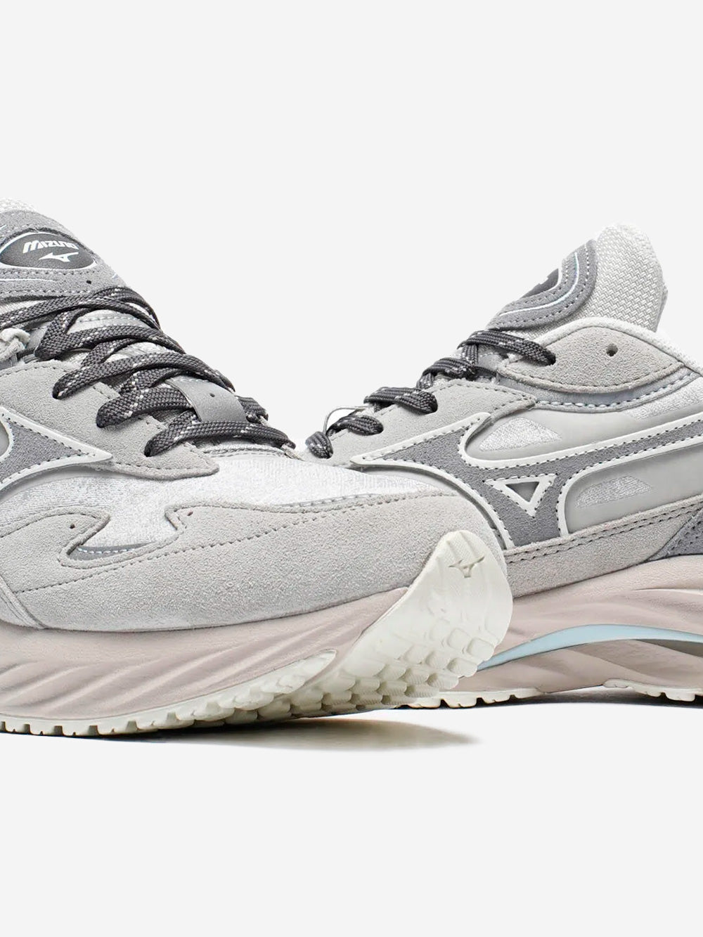 MIZUNO Wave rider ß 'Mimetics' Grigio Urbanstaroma