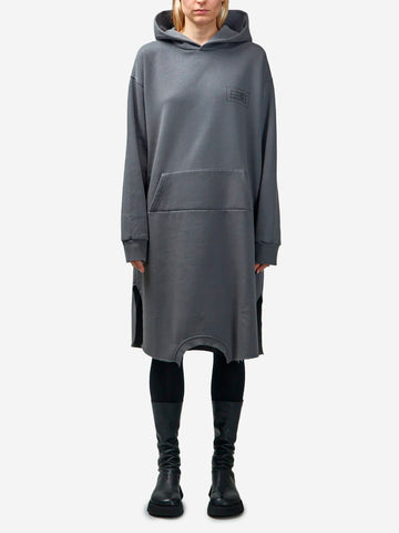 MM6 MAISON MARGIELA Mini dress grigio in maglia Grigio