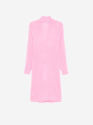 MM6 MAISON MARGIELA Abito rosa in maglia misto mohair Rosa