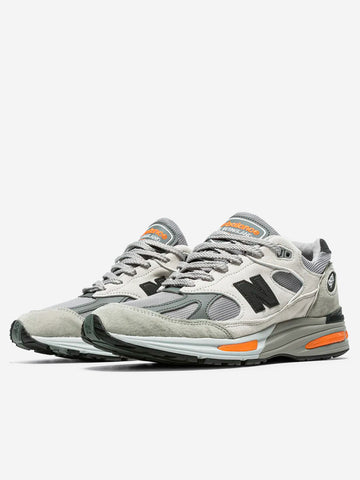 NEW BALANCE Made in UK 991 BS2 'Winter Flare' Grigio arancio