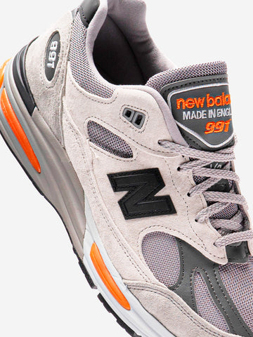 NEW BALANCE Made in UK 991 BS2 'Winter Flare' Grigio arancio