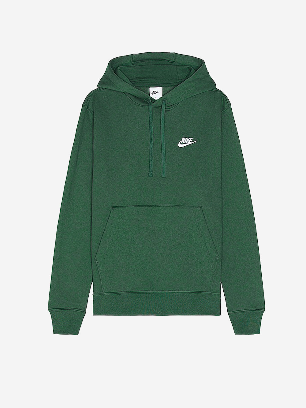 NIKE M Felpa con cappuccio Sportswear Club Fleece verde Verde Urbanstaroma