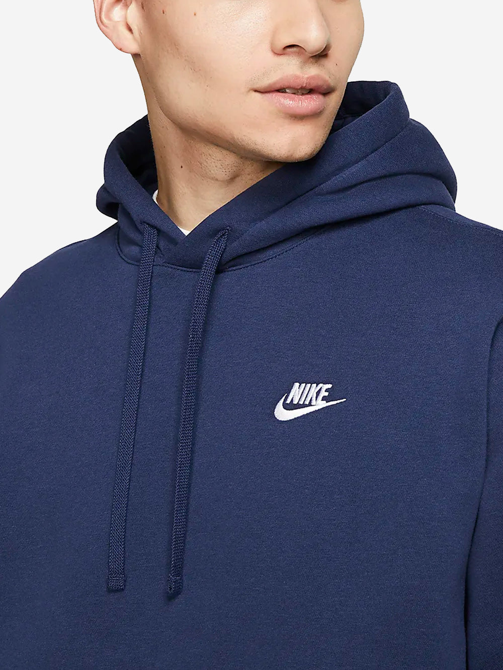 NIKE M Felpa con cappuccio Sportswear Club Fleece blu Blu Urbanstaroma