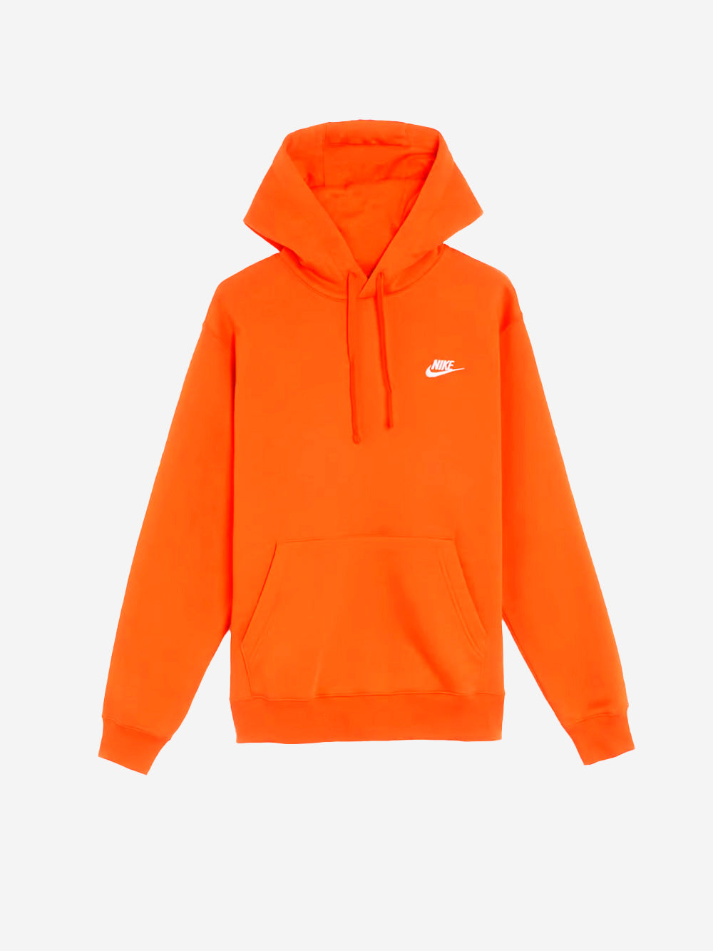 NIKE M Felpa con cappuccio Sportswear Club Fleece arancione fluo arancione Urbanstaroma