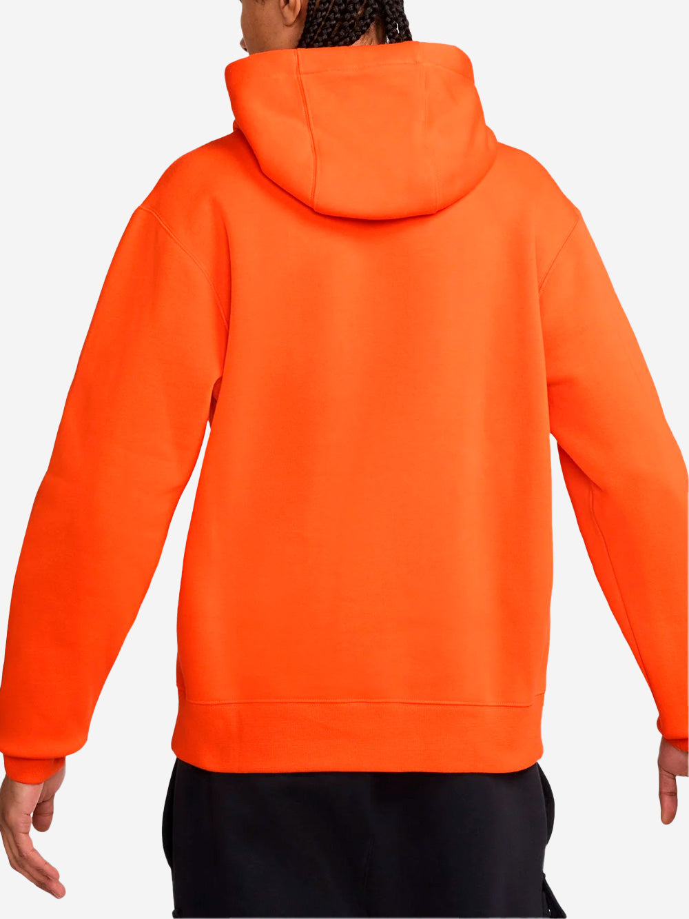 NIKE M Felpa con cappuccio Sportswear Club Fleece arancione fluo arancione Urbanstaroma